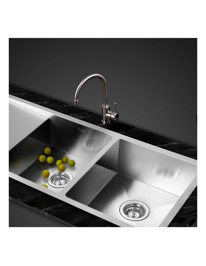 Brand new ๐ฏ Hot Sale ๐คฉ Cefito Stainless Steel Kitchen Sink 111X45CM Silver ๐งจ โญ 2 Brand new ๐ฏ Hot Sale ๐คฉ Cefito Stainless Steel Kitchen Sink 111X45CM Silver ๐งจ โญ - Image 2