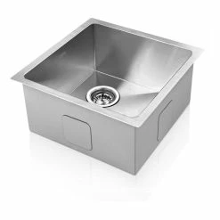 New ๐ Best Sale ๐ Cefito Stainless Steel Kitchen Sink 51X45MM Silver ๐ ๐ฅฐ