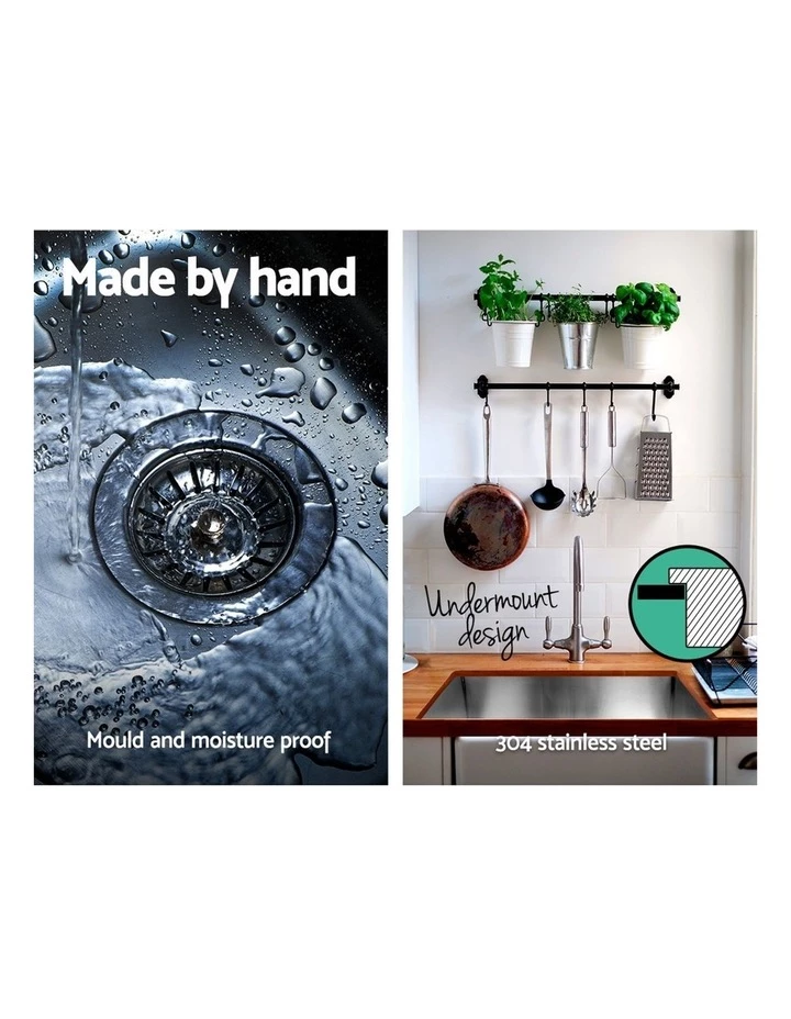 Budget ๐ Best reviews of ๐งจ Cefito Stainless Steel Kitchen Sink 7X45MM Silver ๐ฅ โ 6 Budget ๐ Best reviews of ๐งจ Cefito Stainless Steel Kitchen Sink 7X45MM Silver ๐ฅ โ - Image 6