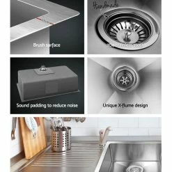 Budget ๐ Best reviews of ๐งจ Cefito Stainless Steel Kitchen Sink 7X45MM Silver ๐ฅ โ 13 Budget ๐ Best reviews of ๐งจ Cefito Stainless Steel Kitchen Sink 7X45MM Silver ๐ฅ โ -Appliances Sales 888633550 7 720x928