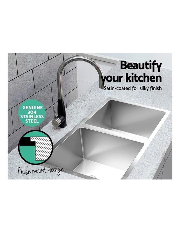 Brand new ๐ Deals ๐ Cefito Stainless Steel Kitchen Sink 34 77x45mm Silver ๐ ๐ 5 Brand new ๐ Deals ๐ Cefito Stainless Steel Kitchen Sink 34 77x45mm Silver ๐ ๐ - Image 5