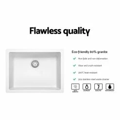 Top 10 😉 Best Pirce 🌟 Cefito Stone Kitchen Sink 61X47MM Granite White 👏 👏 7 Top 10 😉 Best Pirce 🌟 Cefito Stone Kitchen Sink 61X47MM Granite White 👏 👏 -Appliances Sales 888634540 3 720x928