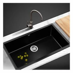 Promo 🔥 Cheapest 🌟 Cefito Stone Kitchen Sink 79X45MM Granite Black 🔥 ❤️ 9 Promo 🔥 Cheapest 🌟 Cefito Stone Kitchen Sink 79X45MM Granite Black 🔥 ❤️ -Appliances Sales 888634630 3 720x928