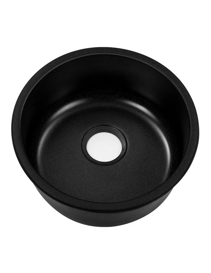 Promo ๐ Best Sale ๐คฉ Cefito Stone Kitchen Sink Round 43MM Granite Black โค๏ธ ๐ 1 Promo ๐ Best Sale ๐คฉ Cefito Stone Kitchen Sink Round 43MM Granite Black โค๏ธ ๐