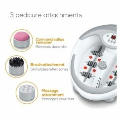 Deals 🧨 Outlet 🤩 Beurer Deluxe Footspa With Motorised Attachments White/Grey FB50 ❤️ 🎉 -Appliances Sales 899154190 4 720x928