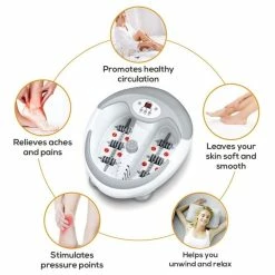 Deals 🧨 Outlet 🤩 Beurer Deluxe Footspa With Motorised Attachments White/Grey FB50 ❤️ 🎉 -Appliances Sales 899154190 5 720x928