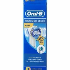 Best Sale 🛒 Cheap 🎉 Oral-B Precision Clean Toothbruh Head White EB20 3 Pack ❤️ 🔥